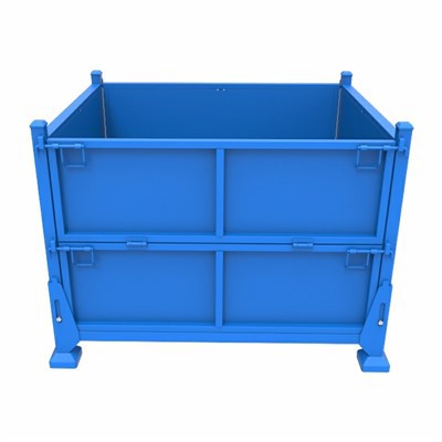 Összecsukható huzalládák